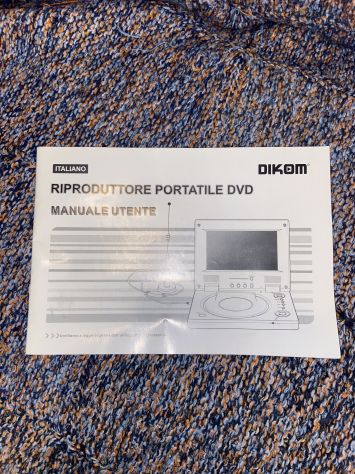 Dikom Lettore DVD audio / video completo + borsa apposita con doppia uscita per - Foto 7