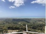 Panorama sud-ovest-nord.Da Punta bianca a Porto Empedocle al centro storico.
