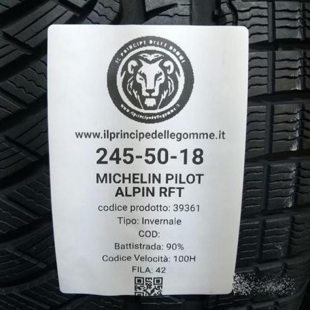 2 gomme 245 50 18 michelin a39361 - Foto 2