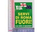 Adesivo sticker Lega Nord - Lega Lombarda - Padania