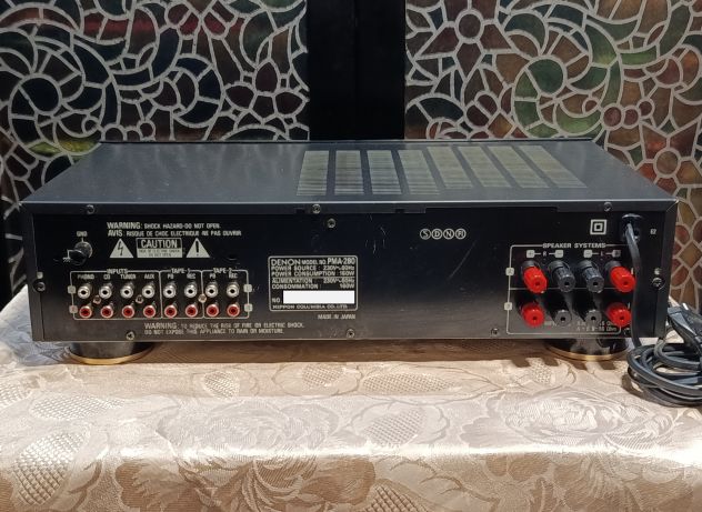 Denon PMA-280 Amplificatore Stereo Integrato - Foto 6
