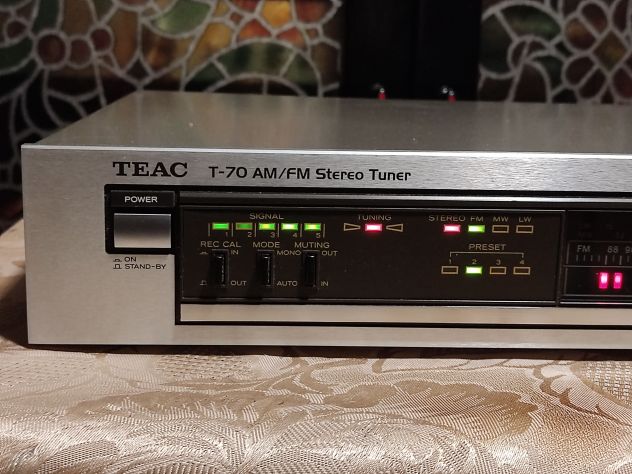 Teac T-70 Sintonizzatore Radio Tuner Analogico FM - Foto 4