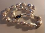 Collana perle di mare barocche e orecchini