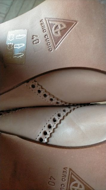 Scarpe vero cuoio n 40 - Foto 4