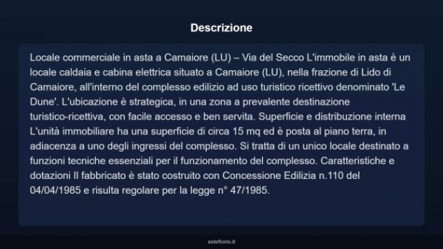 Immobile in asta di 15 m² in vendita a Camaiore - Foto 9