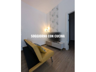 FIANO ROMANO BILOCALE ARREDATO CON BALCONE.