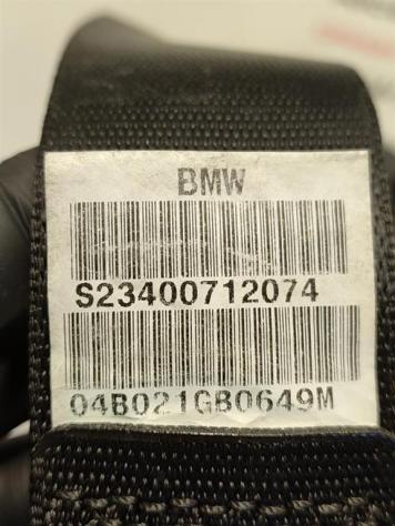 CINTURA DI SICUREZZA ANTERIORE DESTRA BMW X3 1° Serie S23400712074 M57N306D2 (0410) - Foto 3