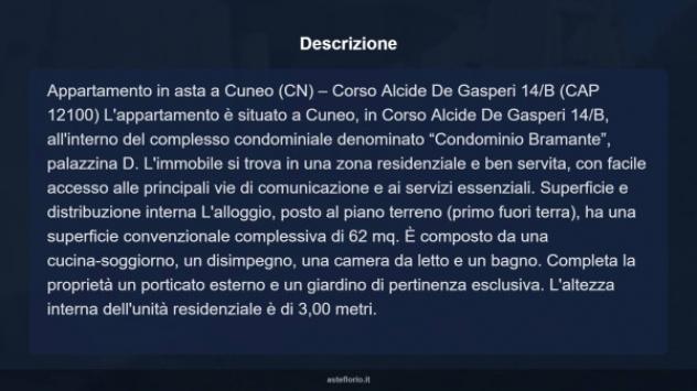Immobile in asta di 62 m² in vendita a Cuneo - Foto 7