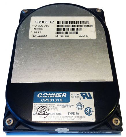 Hard Drive IDE 40pin, Conner Peripherals CP30101G CFA540A (2x) - Foto 3
