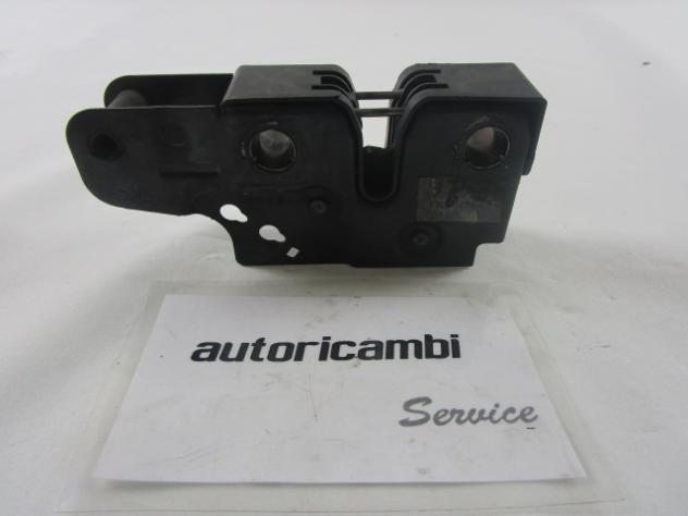 1P0823509C CHIUSURA SERRATURA COFANO ANTERIORE SEAT LEON 1.9 D 77KW 5M 5P (2008) RICAMBIO USATO