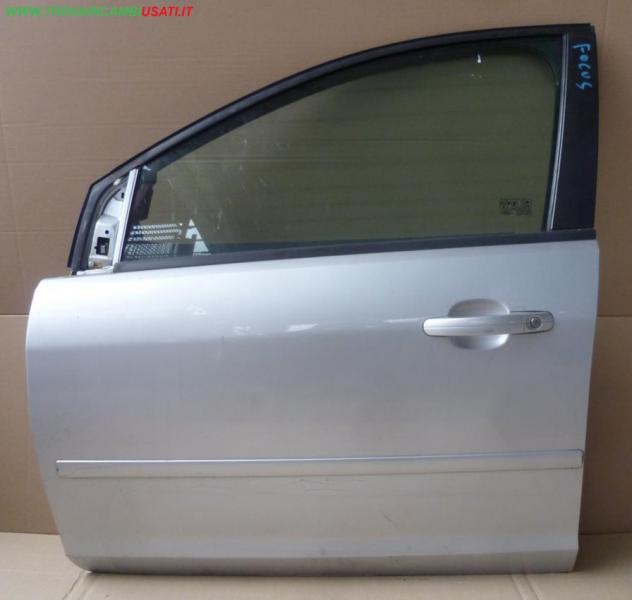 PORTA ANT.S. ARGENTO C/ALZ  Carrozzeria  Lamierati esterni  Porte  Porta ant. sx. FORD - FOCUS - 01-12-2004 - 01-02-2008