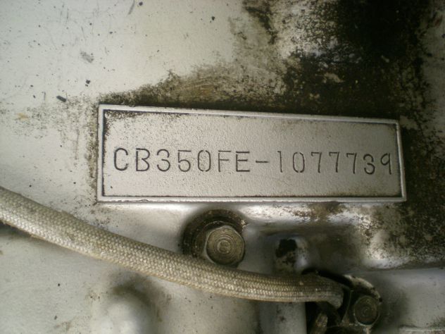 HONDA 350 FOUR MOTORE BATTERIA DI CARBURATORI SERBATOIO SCARICHI - Foto 7