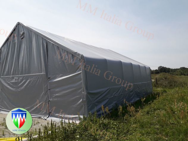Tensostruttura Industriale a prezzo eccezionale 8,0 x 12,0 x 5,12 mt. - Foto 6