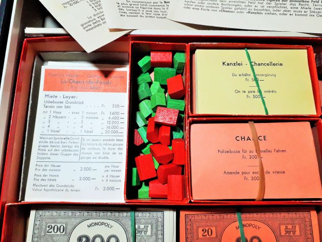 Monopoly Carlit Zurich anni '50 da Collezione Edizione originale per la Svizzer - Foto 3