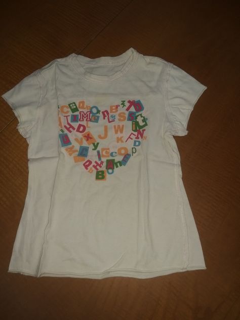 Lotto 7 t shirt bambina 6anni - Foto 2