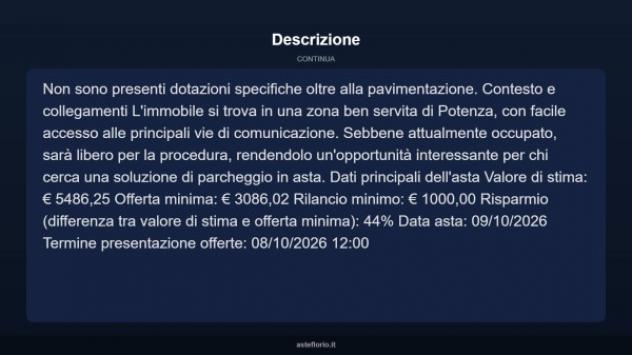 Immobile in asta di 15 m² in vendita a Potenza - Foto 4