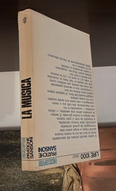La musica, Peter Gammond, Enciclopedie pratiche Sansoni 53, 1^ Ediz. 1973. - Foto 5