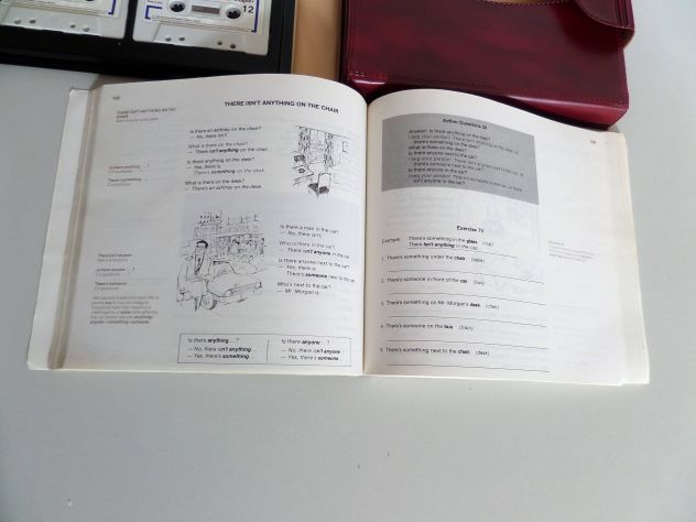 Manuale vintage corso su cassetta "inglese d'oggi inglese facile - Foto 4