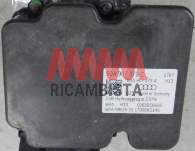 80A907379C Audi Q5 3.0 centralina ABS gruppo pompa Bosch