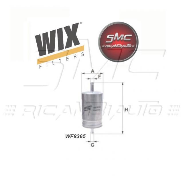 Filtro Carburante Wix Wf8365 Per Auto Bmw, Mini
