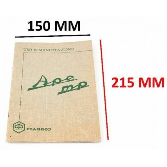 Manuale uso e manutenzione Piaggio Ape MP - Foto 3