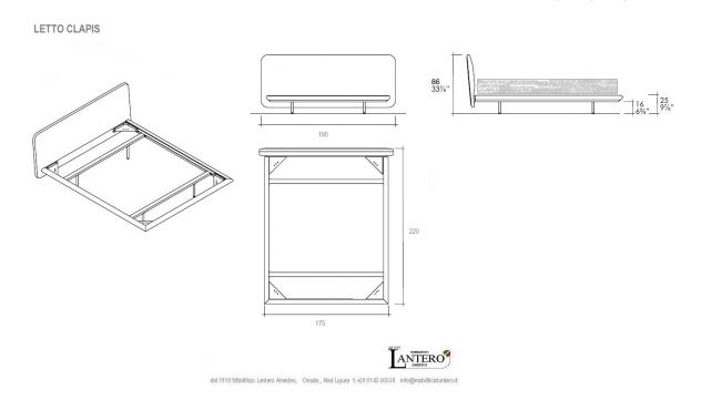 letto matrimoniale design MDHOUSE KRISTALIA - Foto 2