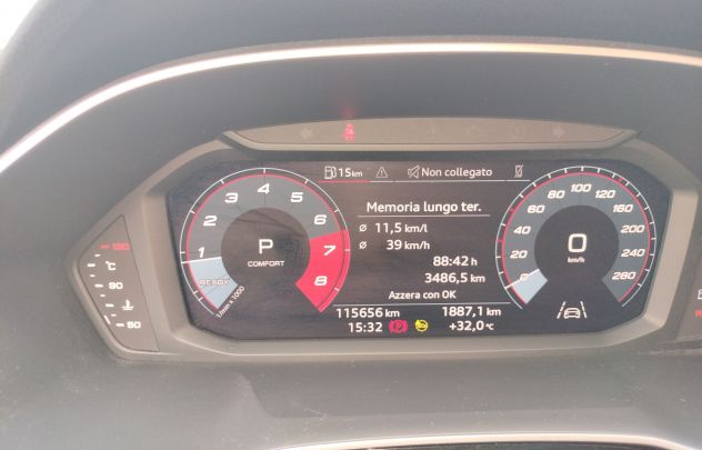 AUDI Q3 SPORTBACK S line 35 MILD HYBRID 150 cv 2022 - Senza Busta Paga - Rent - Foto 8