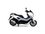 Marmitta Arrow per Yamaha N-Max 125 155 Urban Black steel Leovince Lv One evo