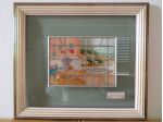 Quadro con bassorilievo d'argento 925 Le Vetrate Ottaviani