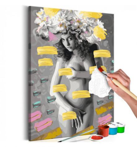Quadro Fai Da Te Ritratto Femminile N. 22 ARREDALACASA Spedizione Gratis