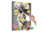 Quadro Fai Da Te Ritratto Femminile N. 22 ARREDALACASA Spedizione Gratis