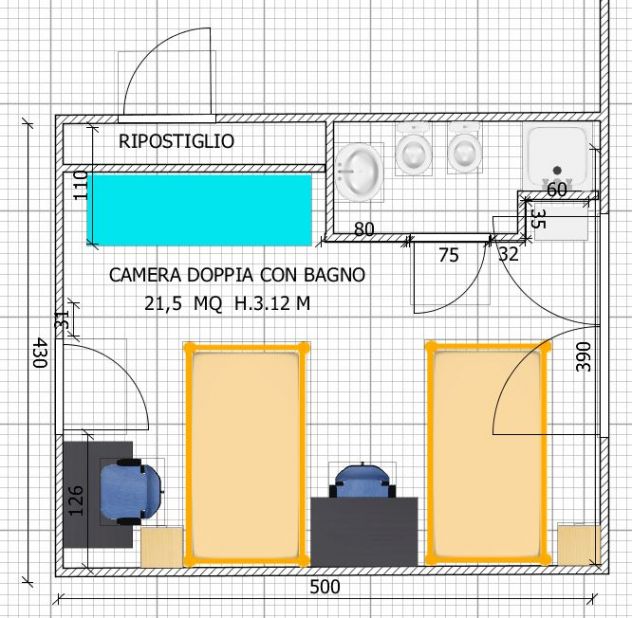 SI LIBERA SETTEMBRE UN POSTO LETTO PER STUDENTESSA IN AMPIA CAMERA DOPPIA