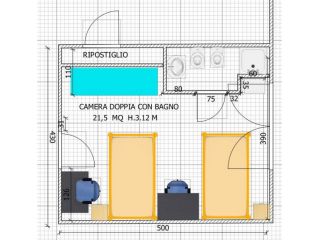 SI LIBERA SETTEMBRE UN POSTO LETTO PER STUDENTESSA  IN AMPIA CAMERA DOPPIA