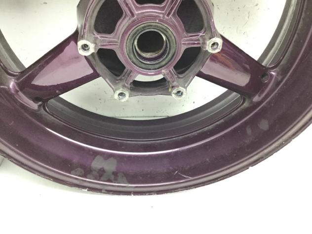 YAMAHA YZF R1 1000 CERCHIO RUOTA POSTERIORE 17 X 6.00 2000 2001 RN041 - Foto 2