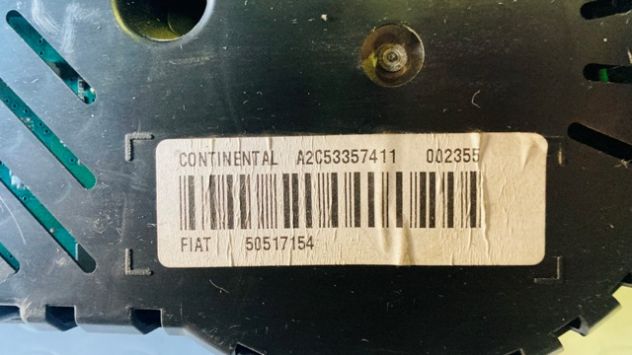 Quadro strumenti Alfa Romeo Mito 1.6JTDM del 2011 (50517154) - Foto 4