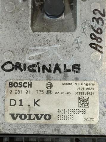 CENTRALINA MOTORE VOLVO V50 1° Serie 31211076 0281011775 4N51-12A650-BB D4164T diesel 1560 (0307) - Foto 2