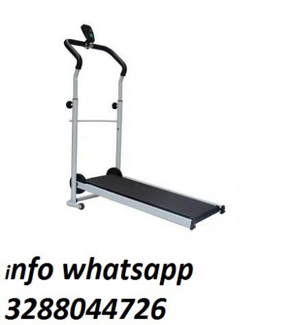 TAPIS ROULANT MAGNETICO RICHIUDIBILE FITNESS PIEGHEVOLE PER CORRERE ROULANTS