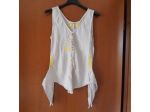 Blusa taglia S, 70% cotone 30% seta