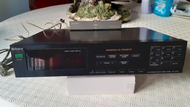 COMPLESSO SONY Stereo VINTAGE 1986-88 costituito da 6 ELEMENTI - Foto 5