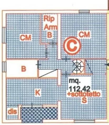 Appartamento in vendita a Cascina 113 mq Rif: 1406470