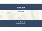 Immobile in asta di 54 m², box auto in vendita a Roma