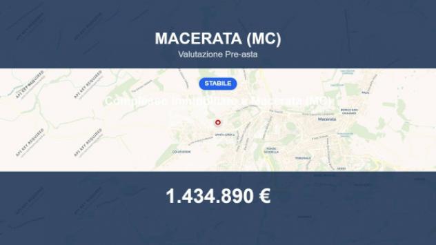 Immobile in asta di 2270 m² in vendita a Macerata