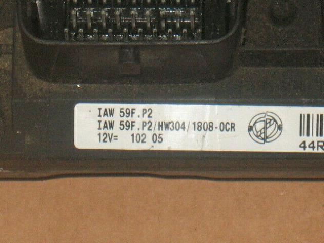 59F.P2 46767823 ECU FIAT PANDA IAW 59F.P2 IAW59F.P2 46767823 HW304 PRONTA - Foto 2