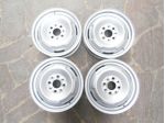 SET 4 CERCHI RUOTA FIAT 127 CL 900/1050 CANALE 4X13 SET 4 WEELS FIAT 127 CL NEW
