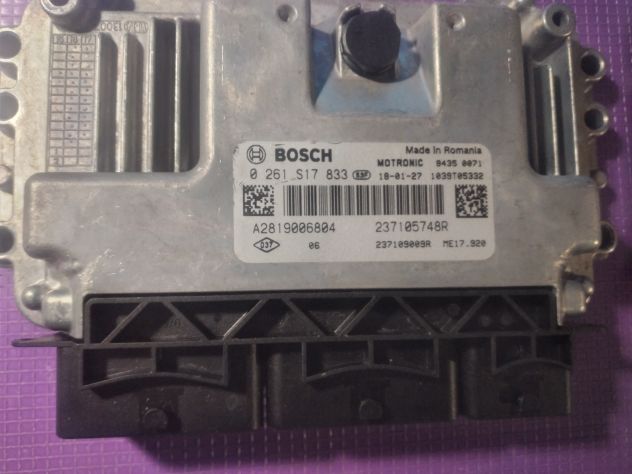 CENTRALINA ECU MOTORE RENAULT TWINGO SMART 453 - 0261S17833 CENTRALINA MOTORE R