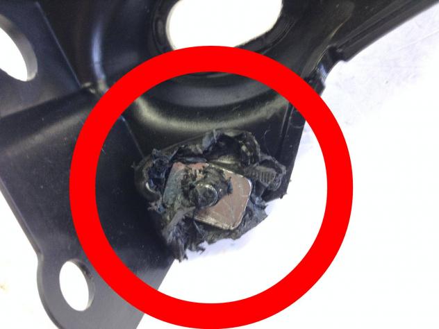 HONDA CBR RR ABS KM0 600 SUPPORTO PARAFANGO POSTERIORE PORTATARGA SINISTRO 2024 - Foto 6