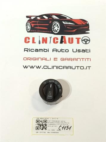 INTERRUTTORE COMANDO LUCI FIAT Freemont 1° Serie 68041761AC 939B5000 (11)