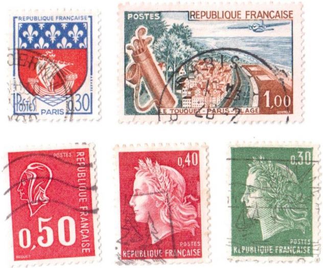 Francobolli da collezione Francia - Foto 3
