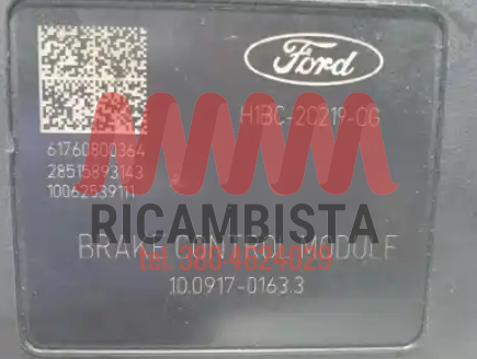 H1BC2C219CG Ford Fiesta 2018 gruppo pompa ABS