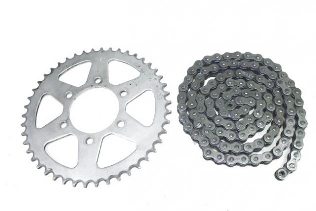 KIT CATENA E CORONA KAWASAKI ER-6 F ABS 2012 - 2016 920570678 420410087 CHAIN AND REAR SPROKET KIT